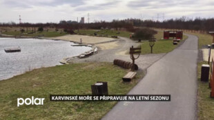 Přípravy na novou sezónu na Karvinském moři jsou v plném proudu