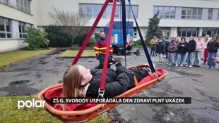 Den zdraví na ZŠ Generála Svobody v Havířově přiblížil dětem práci záchranářů