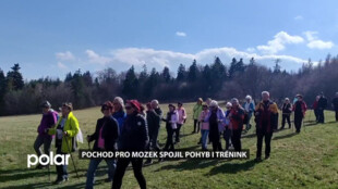 Opavská knihovna už po druhé uspořádala Pochod pro mozek. Spojil pohyb i trénink paměti