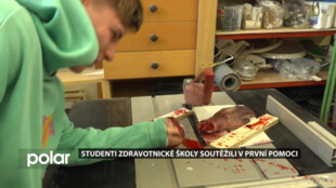 Studenti Střední zdravotnické školy v Karviné soutěžili v poskytování první pomoci