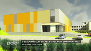 V Dolní Lutyni začala stavba nové sportovní haly