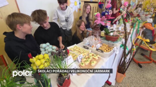 Těrličtí školáci pořádali velikonoční jarmark a vystoupení pro rodiče