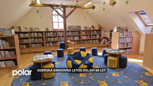 Oderská knihovna letos oslaví 80 let, nabízí taky bohatý program pro děti