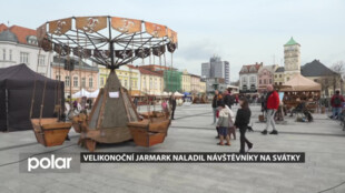 Tradiční Velikonoční jarmark na karvinském náměstí naladil návštěvníky na svátky