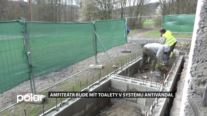 Amfiteátr bude mít toalety v systému antivandal
