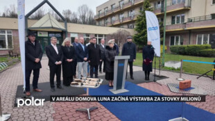 V areálu domova seniorů Luna v Havířově začíná výstavba za stovky milionů