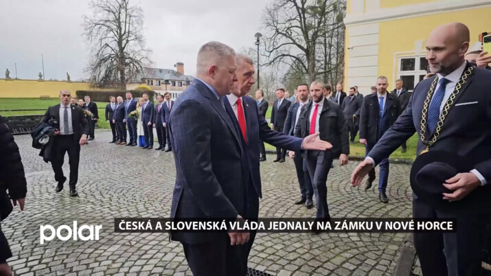 Česká a slovenská vláda jednaly na Zámku Nová Horka