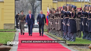 Společné vládní jednání Česka a Slovenska na Zámku Nová Horka