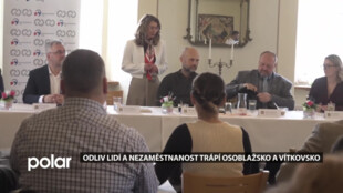 Odliv lidí a nezaměstnanost trápí Osoblažsko a Vítkovsko, tamní starostové se sešli s vedením MS kraje
