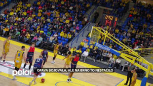 Opava bojovala, ale na Brno to nestačilo. Na domácí palubovce prohrála o deset bodů