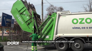 Velkokapacitní kontejnery budou na Slezské ještě příští týden, ne vše ale do nich patří
