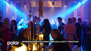 Nádherné prostory kostela sv. Václava a Dům umění v Opavě patřily reprezentačnímu plesu města Opavy