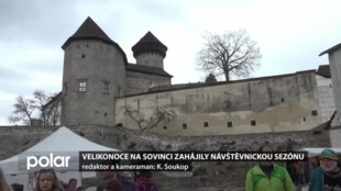 Velikonoce na hradě Sovinci trvaly celý prodloužený víkend a zahájily letošní sezónu