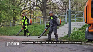 Řidiči, zbystřete, rajónové čištění začne ve Slezské Ostravě 15. dubna