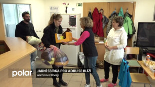 Jarní sbírka pro ADRU SE BLÍŽÍ
