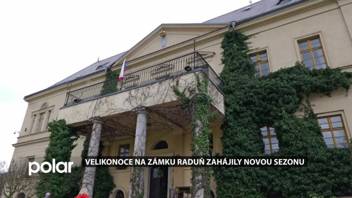Velikonoce na Zámku Raduň zahájily novou návštěvnickou sezonu