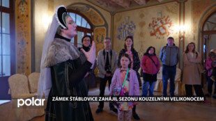 Sezóna hradů a zámků je tu. Zámek Štáblovice patří kouzelným velikonocům