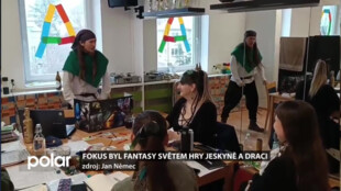 Fokus byl fantasy světem hry Jeskyně a draci