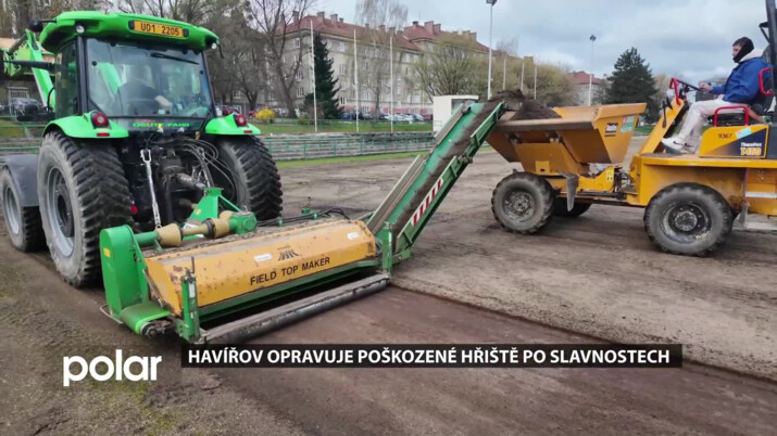 Havířov opravuje poškozené hřiště po slavnostech
