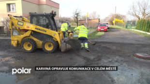 Karviná investuje miliony do cest. Opravy začaly ve všech čtvrtích