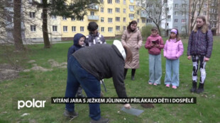 Vítání jara s ježkem Jůlinkou na hřišti Šampion přilákalo děti i dospělé