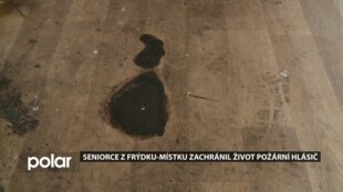 Požární hlásič zachránil životy seniorky a jejího psa