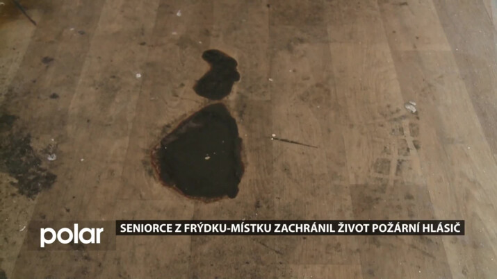 Požární hlásič zachránil životy seniorky a jejího psa