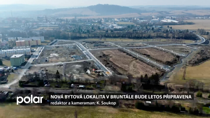 V Bruntále vrcholí příprava na kolaudace nové lokality pro bydlení