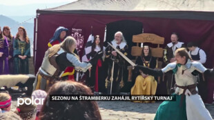 Sezonu na hradě Štramberku zahájil rytířský turnaj