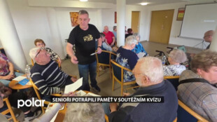 Senioři v Rychvaldě potrápili paměť v soutěžním kvízu