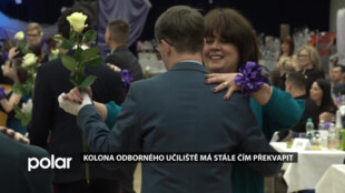 Kolona odborného učiliště má stále čím překvapit