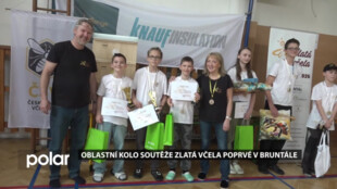 Oblastní kolo soutěže Zlatá včela poprvé proběhlo v Bruntále