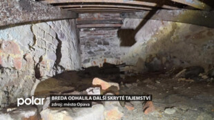 Další tajemství. V podzemí opavské Bredy objevili dosud neznámou historickou místnost