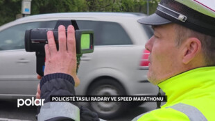 Při evropském Speed marathonu policisté tasili radary a řidiči citelně zpomalili