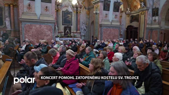 Kostel sv. Vojtěcha v Opavě patřil charitativnímu koncertu na podporu zatopeného kostela sv. Trojice