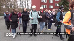 Letošní Pochod pro mozek v Ostravě evidoval rekordní počet účastníků