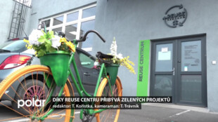 Zelených projektů v Ostravě přibývá s rostoucím úspěchem Reuse centra