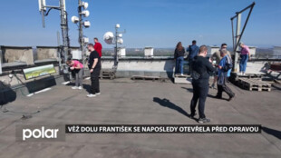 Lidé z Havířova si nenechali ujít prohlídku skipové věže dolu František, kterou čeká velká rekonstrukce