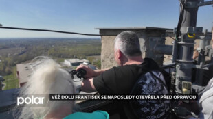 Věž bývalého dolu František se naposledy otevřela veřejnosti před rekonstrukcí