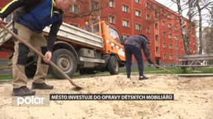 Karviná investuje do opravy dětských mobiliářů