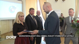 Dvacítka výjimečných pedagogů získalo ocenění od MS kraje