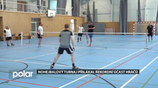 Nohejbalový turnaj ve Stonavě přilákal rekordní účast hráčů