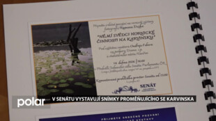 V senátu vystavují snímky proměňujícího se Karvinska