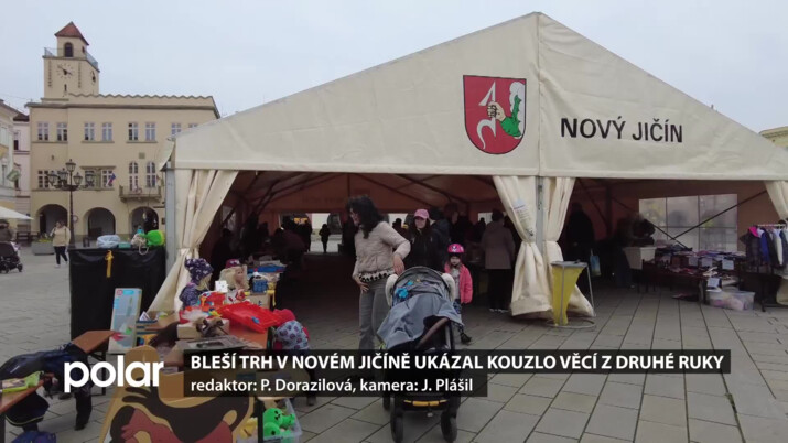 Bleší trh v Novém Jičíně ukázal kouzlo věcí z druhé ruky