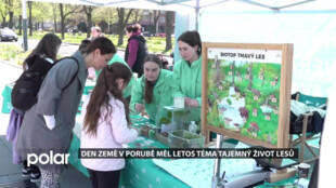 Den Země v Porubě měl letos téma Tajemný život lesů. Nabídl workshopy, ukázky i soutěže