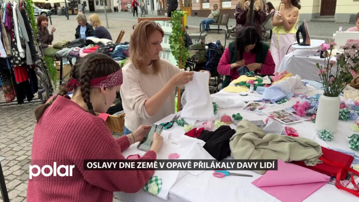 Den Země v Opavě upozornil na význam ochrany životního prostředí a přilákal davy lidí