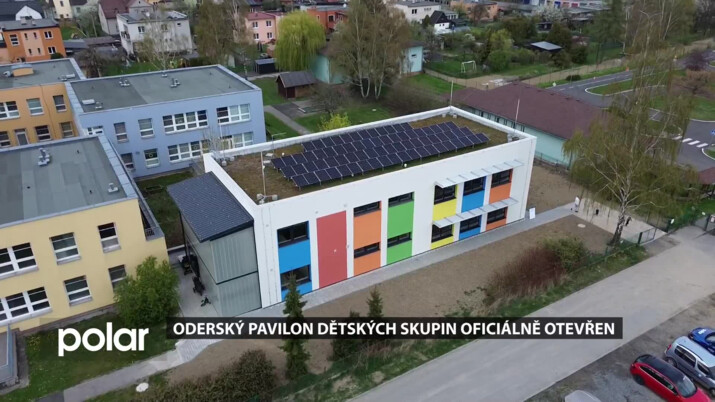 Oderský Pavilon dětských skupin oficiálně otevřen, děti mohou nastoupit v květnu