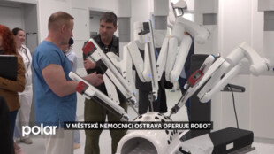 V Městské nemocnici Ostrava operuje robot. Je přesnější i šetrnější pro pacienta
