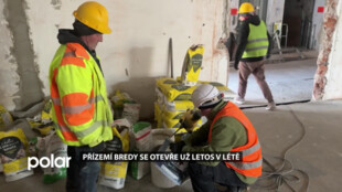 Rekonstrukce Bredy pokračuje. Přízemí jedné z nejvýznamnějších budov Opavy se otevře už letos v létě