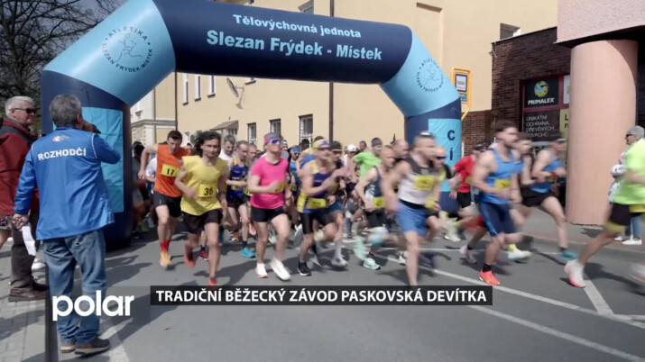 Tradiční běžecký závod ve městě Paskov - Paskovská Devítka